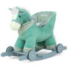 Wipp Pferd in Pastell grün für Kinder mit Anschnallgurt